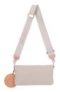 Fritzi aus Preußen Ronja Cross Limited Embro Fun Canvas Crossbody Bag Beige Fritzi aus Preußen Ronja Cross Limited Embro Fun Canvas Crossbody Bag Beige