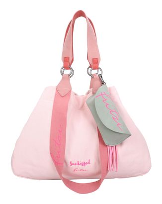 Fritzi aus Preußen Izzy Medium Limited Washed Denim Shopper Washed Rose