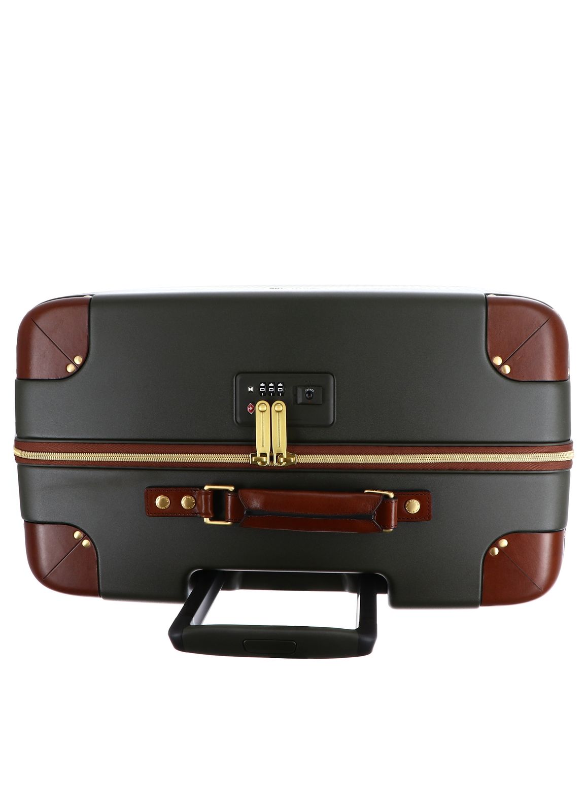 THE BRIDGE Story Viaggio Trolley L Foresta / Marrone / Oro THE BRIDGE Story Viaggio Trolley L Foresta / Marrone / Oro