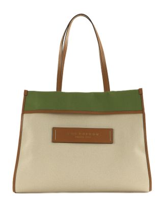 THE BRIDGE Elisa Beach Bag Natural / Marzapane / Fico