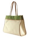 THE BRIDGE Elisa Beach Bag Natural / Marzapane / Fico THE BRIDGE Elisa Beach Bag Natural / Marzapane / Fico