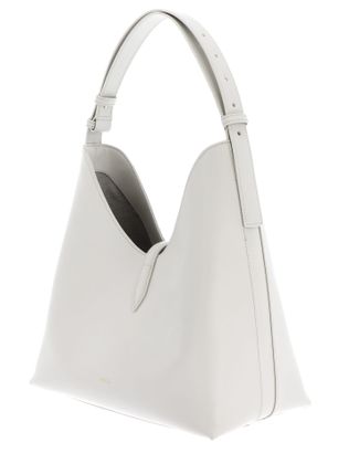 Sac à Épaule Hobo Furla Goccia En Cuir Marshmallow - Taille M - Neuf Avec Étiquettes