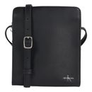 Calvin Klein Mono Logo Phone Crossbody Bag Na Black