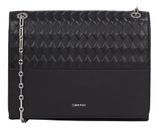 Calvin Klein Quilt Convertible Chain Bag CK Black
