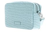 SEIDENFELT MANUFAKTUR Nesna Camera Bag Croco Print Ice Blue SEIDENFELT MANUFAKTUR Nesna Camera Bag Croco Print Ice Blue