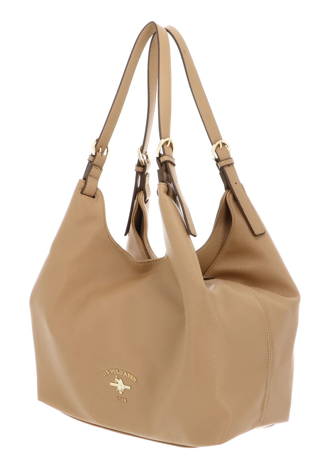 U.S. POLO ASSN. Stanford Large Handle Bag Biscuit U.S. POLO ASSN. Stanford Large Handle Bag Biscuit