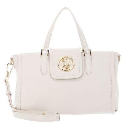 U.S. POLO ASSN. Jodhpur Double Handle Bag Ivory