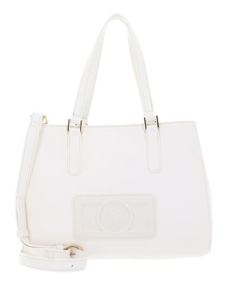 U.S. POLO ASSN. Manipur Double Handle Bag White
