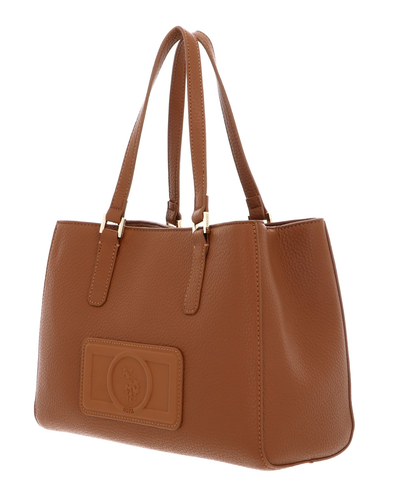 U.S. POLO ASSN. Manipur Double Handle Bag Tan U.S. POLO ASSN. Manipur Double Handle Bag Tan