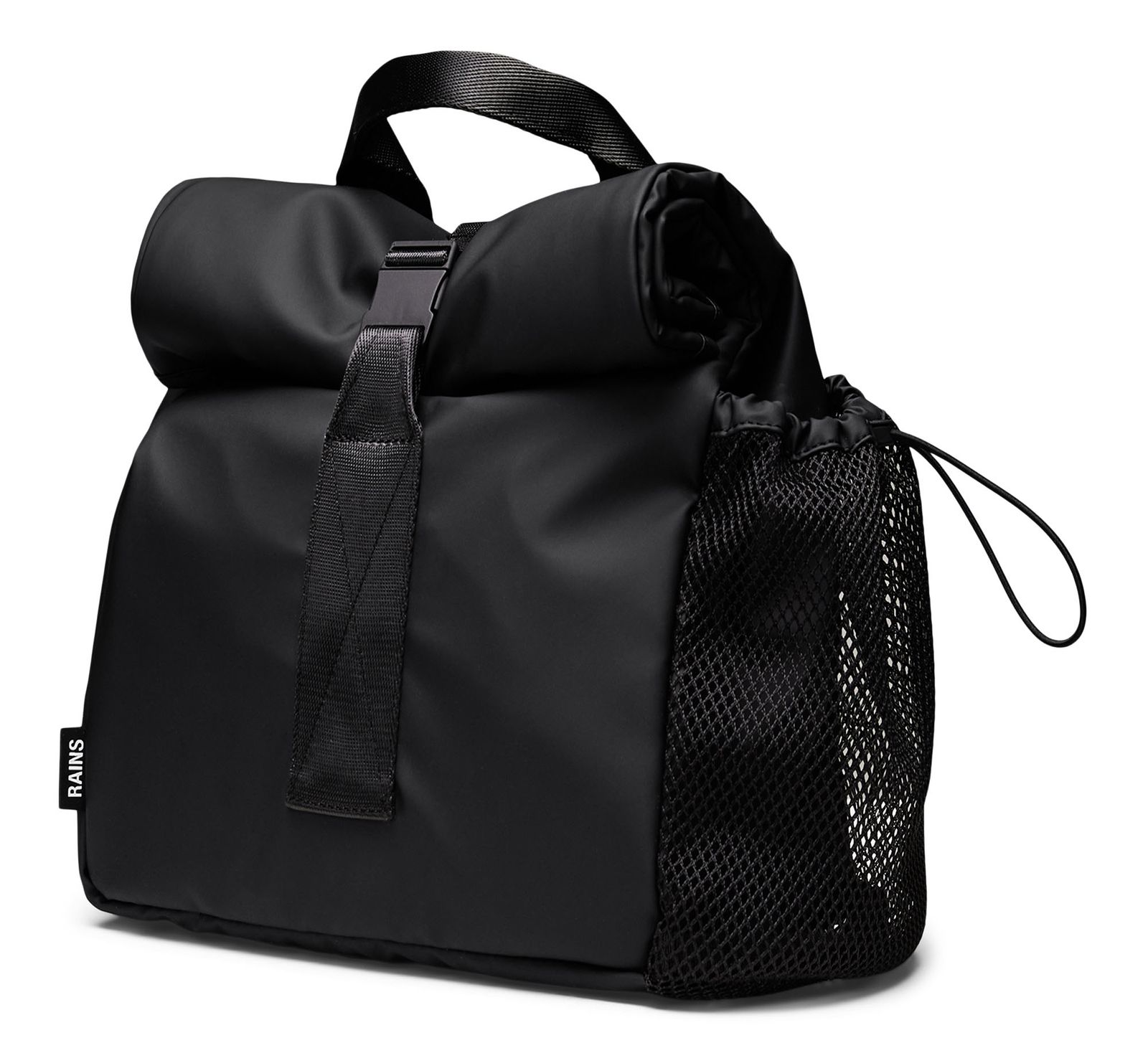 RAINS Lunch Bag W3 L Black RAINS Lunch Bag W3 L Black