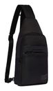 PIQUADRO Wollem Mono Sling Bag Black PIQUADRO Wollem Mono Sling Bag Black