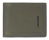 PIQUADRO Atlas Men's Wallet Flip Up ID Window RFID Olive Green