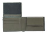 PIQUADRO Atlas Men's Wallet Flip Up ID Window RFID Olive Green