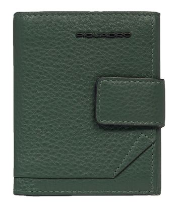 PIQUADRO Than Pocket Trifold RFID Green