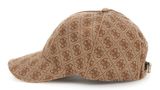 GUESS Baseball Cap Latte Logo