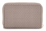 GUESS Phaedra SLG Medium Zip Around Wallet Dark Taupe