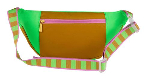 Oilily Blanka Gürteltasche – Green Flash, 35 X 16 Cm, Verstellbarer Hüftgurt