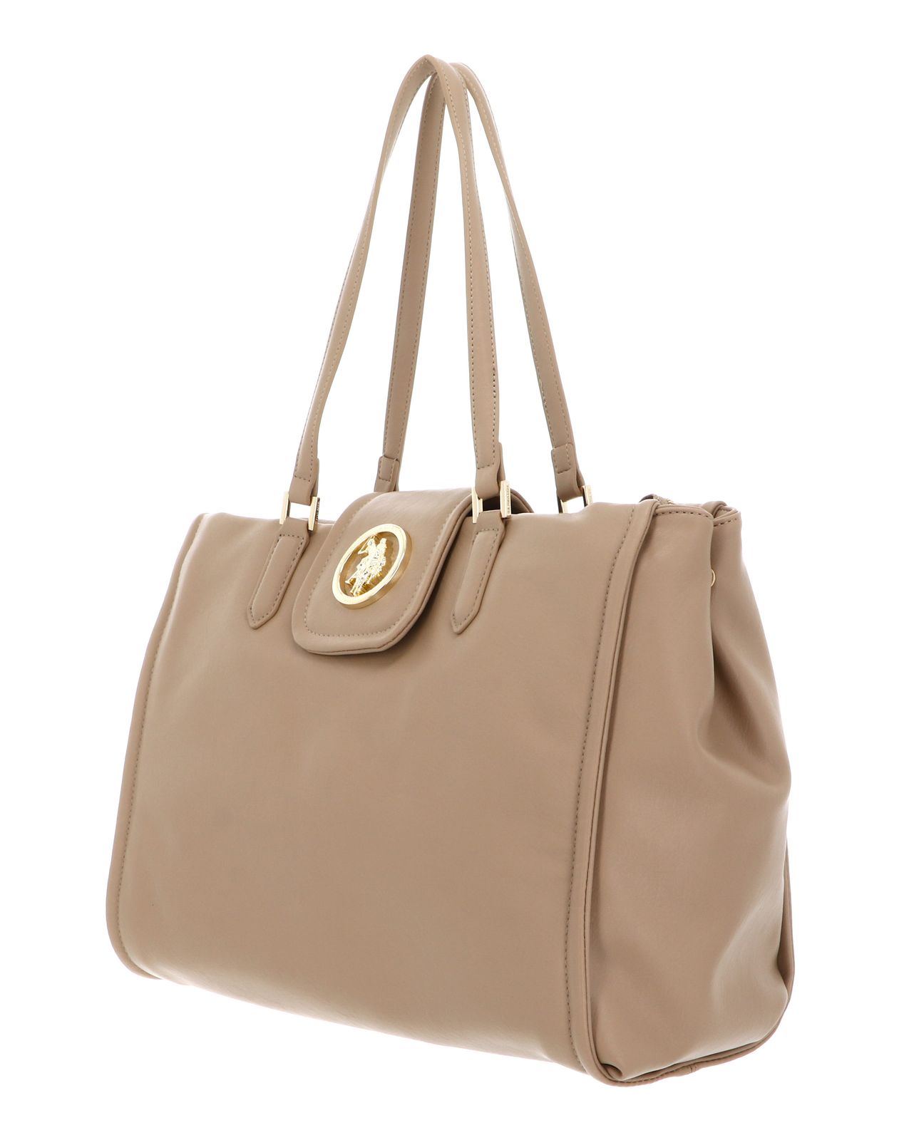 U.S. POLO ASSN. Jodhpur Shopping Bag L Light Taupe U.S. POLO ASSN. Jodhpur Shopping Bag L Light Taupe