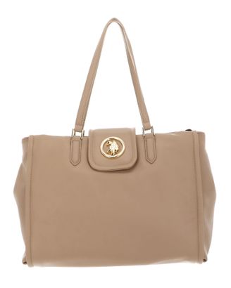 U.S. POLO ASSN. Jodhpur Shopping Bag L Light Taupe