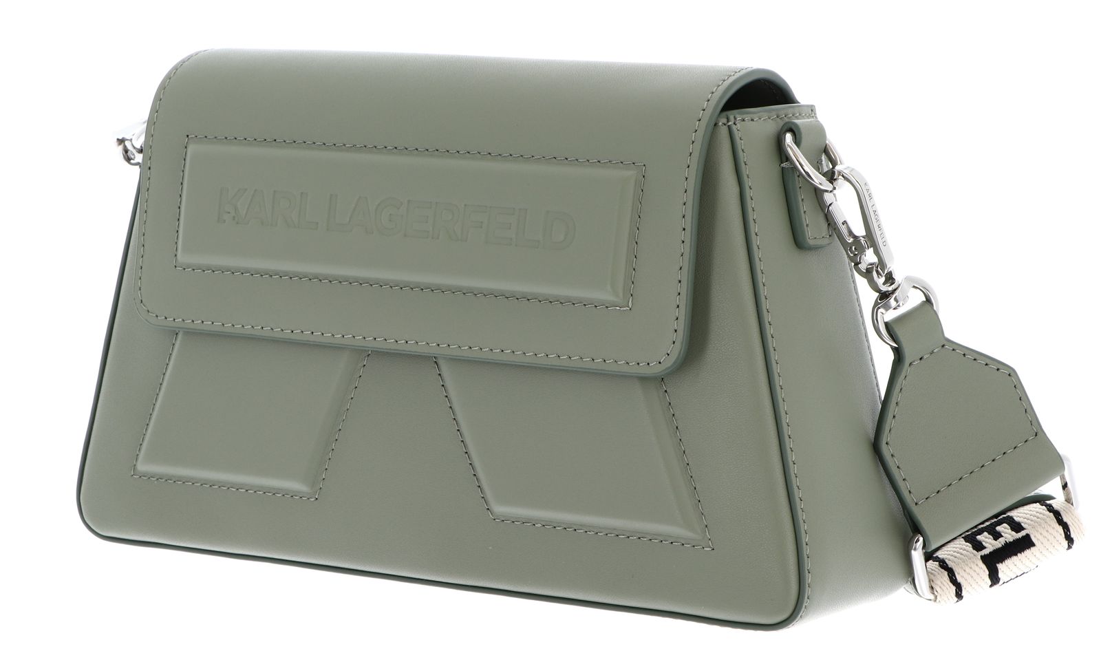 KARL LAGERFELD Ikon / K Crossbody Bag Oil Green KARL LAGERFELD Ikon / K Crossbody Bag Oil Green