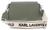 KARL LAGERFELD Ikon / K Crossbody Bag Oil Green KARL LAGERFELD Ikon / K Crossbody Bag Oil Green