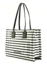 KARL LAGERFELD Ikon Tote Bag Black - White