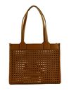 KARL LAGERFELD K / Skuare Woven Tote Bag M Dark Tan KARL LAGERFELD K / Skuare Woven Tote Bag M Dark Tan