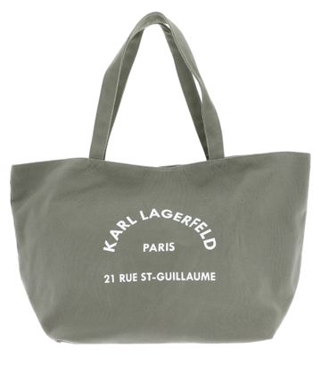 KARL LAGERFELD K / RSG Canvas Shopper Oil Green