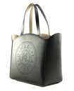 KARL LAGERFELD K / Circle Tote Bag Perforated M Black KARL LAGERFELD K / Circle Tote Bag Perforated M Black