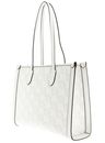 KARL LAGERFELD Ikon Mono CC Square Tote M Nft AOP Creme