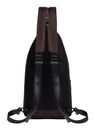PIQUADRO Wollem Mono Sling Bag Dark Brown PIQUADRO Wollem Mono Sling Bag Dark Brown