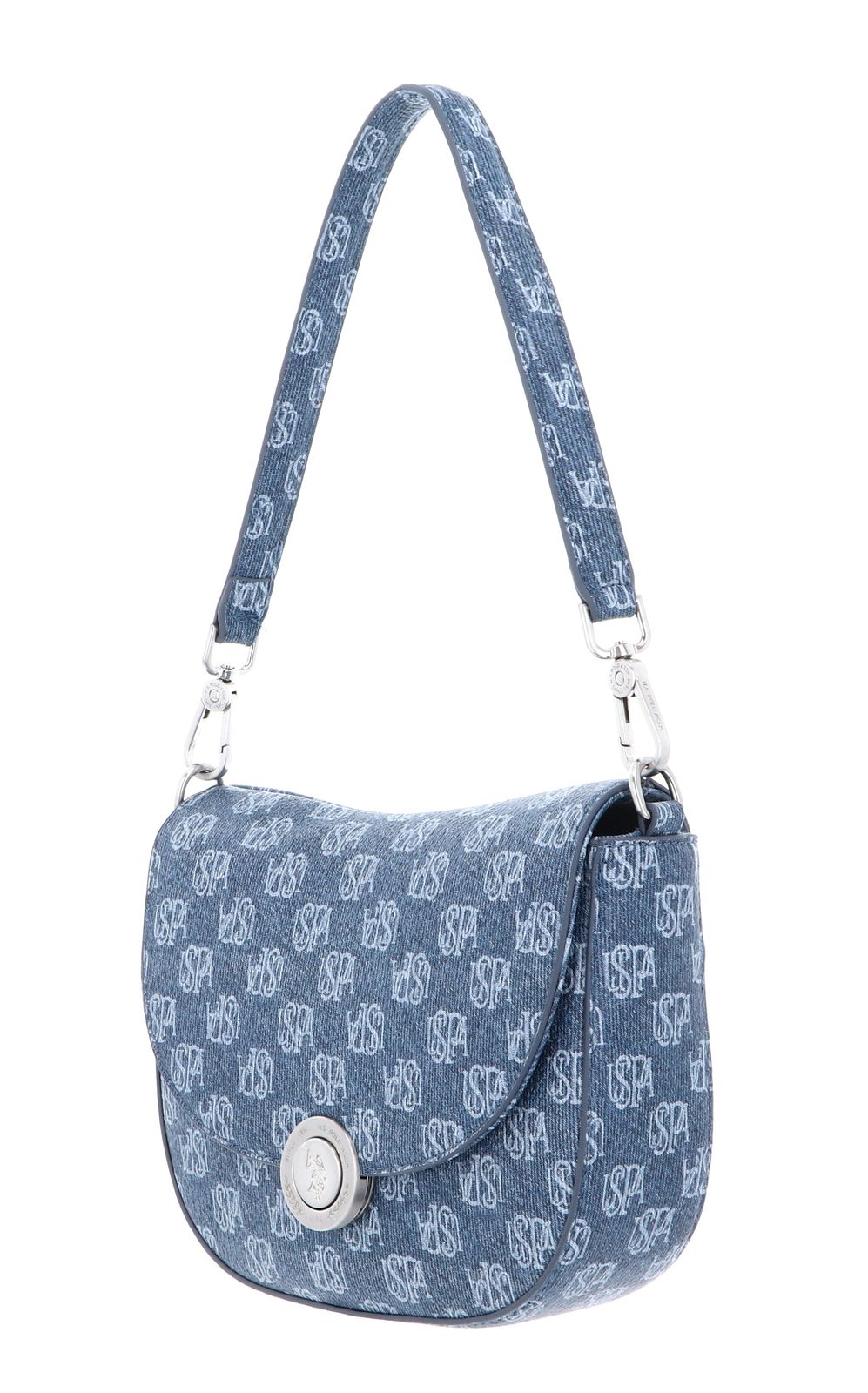 U.S. POLO ASSN. Exotic Flap Crossbody Bag Denim U.S. POLO ASSN. Exotic Flap Crossbody Bag Denim