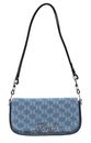 KARL LAGERFELD K / Signature Crossbody Bag Monogram Denim Light Blue KARL LAGERFELD K / Signature Crossbody Bag Monogram Denim Light Blue