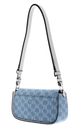 KARL LAGERFELD K / Signature Crossbody Bag Monogram Denim Light Blue KARL LAGERFELD K / Signature Crossbody Bag Monogram Denim Light Blue