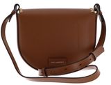KARL LAGERFELD K / Circle Crossbody Saddle Raffia Whip Natural Tan KARL LAGERFELD K / Circle Crossbody Saddle Raffia Whip Natural Tan