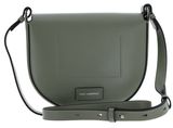 KARL LAGERFELD K / Circle Perforated Crossbody Bag Oil Green
