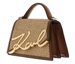 KARL LAGERFELD K / Signature Crossbody Bag Natural Tan