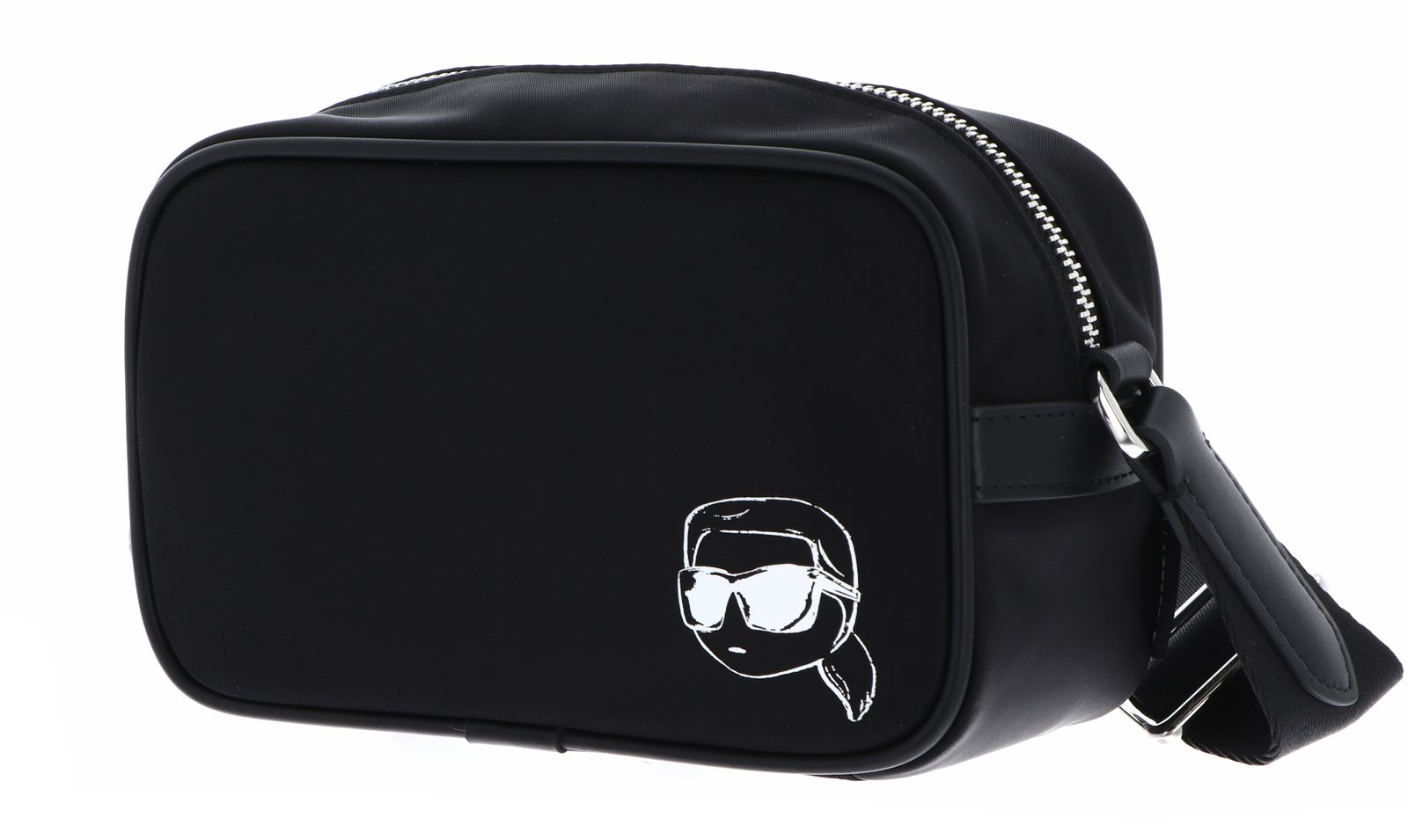 KARL LAGERFELD Ikon Camera Bag Black KARL LAGERFELD Ikon Camera Bag Black