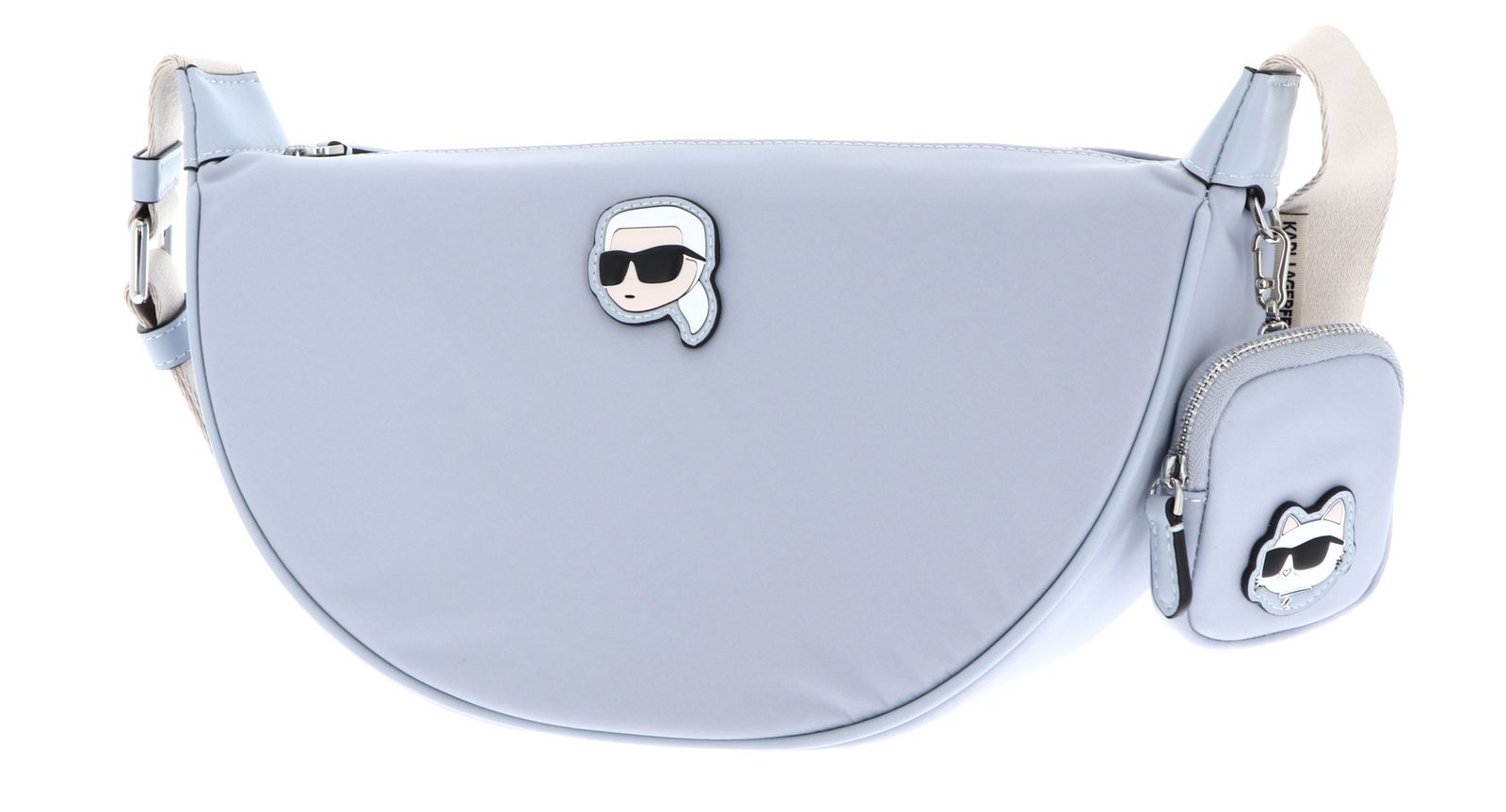 KARL LAGERFELD Ikon Crossbody Bag S Kentucky Blue KARL LAGERFELD Ikon Crossbody Bag S Kentucky Blue