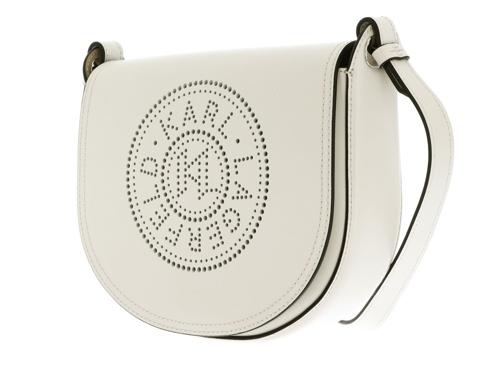KARL LAGERFELD K / Circle Perforated Crossbody Bag Cement KARL LAGERFELD K / Circle Perforated Crossbody Bag Cement