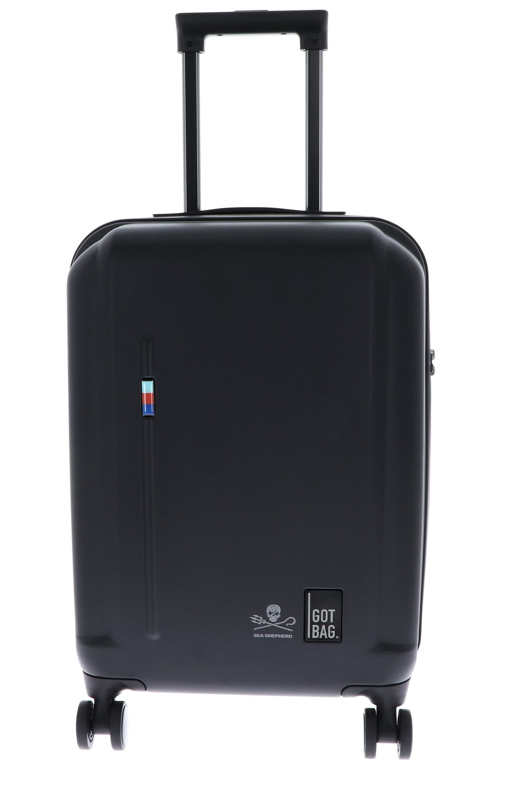 GOT BAG Re - Shell Cabin 2.0 Trolley S Black Sea Shepherd GOT BAG Re - Shell Cabin 2.0 Trolley S Black Sea Shepherd
