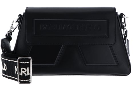 KARL LAGERFELD Ikon / K Crossbody Bag Black-Nickel