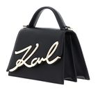 KARL LAGERFELD K / Signature Crossbody Bag Black / Gold