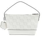 KARL LAGERFELD Ikon Mono CC Crossbody Bag Nft AOP Cream White KARL LAGERFELD Ikon Mono CC Crossbody Bag Nft AOP Cream White