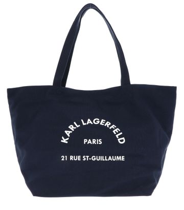 KARL LAGERFELD K / RSG Canvas Shopper Black Iris