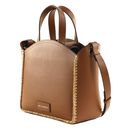 KARL LAGERFELD K / Circle Tote Raffia Whip S Natural-Tan KARL LAGERFELD K / Circle Tote Raffia Whip S Natural-Tan