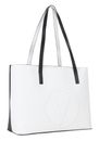 VALENTINO Selena Re Shopping Bag Nero / Bianco