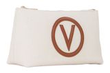 VALENTINO Covent Soft Cosmetic Case Naturale / Cuoio