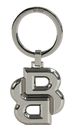 HUGO BOSS Double B Keyring Shinny Chrome HUGO BOSS Double B Keyring Shinny Chrome