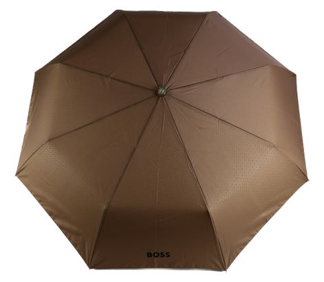 HUGO BOSS Double B Pocket Umbrella Camel